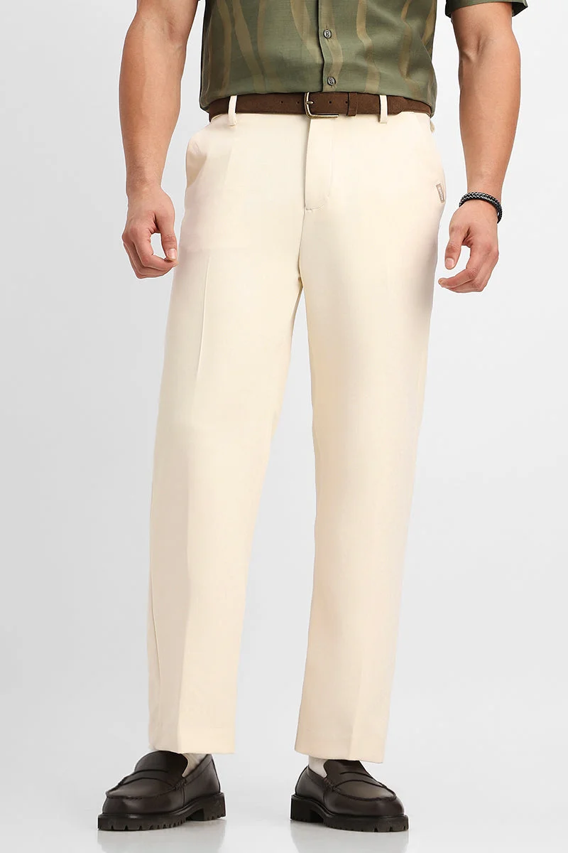 SNITCH Loose Fit Stretch Trousers